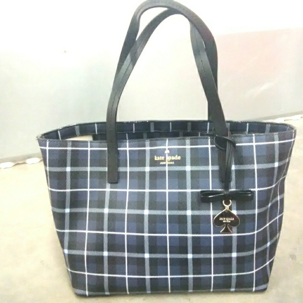 Kate Spade New York Womens Blue Purse P1